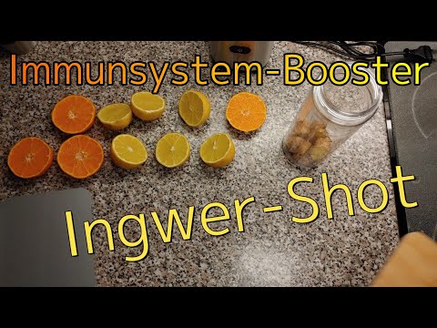 Immunsystem-Booster Ingwer-Shot 🤧 😀 | Gottes Apotheke